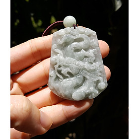 Dây chuyền rồng phong thủy đá ngọc phỉ thúy