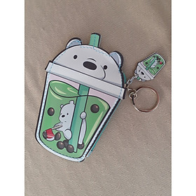 MÓC KHÓA VÍ LY TRÀ SỮA SANG CHẢNH