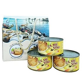 LÔ 6 hộp CÁ MÈ VINH kho lạt 210gr x 6 - Thương hiệu ANTESCO đặc sản MIỀN