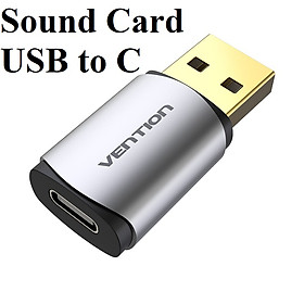 Mua Card âm thanh / usb âm thanh chuyển cổng Usb sang các cổng Type-C Vention CDMH0 - Hàng chính hãng