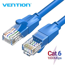Dây mạng bấm sẵn 2 đầu Cat6 UTP Patch Cords VENTION dài 1.5m đến 5m - Hàng chính hãng - 1.5m