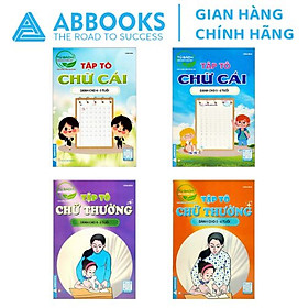 Sách Tập Tô Chữ - Tủ Sách Mầm Non Chăm Học Dành Cho Bé 4-6 Tuổi - Bộ 4 Quyển - Công Ty TNHH TM & DV Văn Hóa Giáo Dục Phía Nam