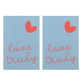 Nơi bán Combo 2 Thiệp Papermix - Love Truly - Giá Từ -1đ