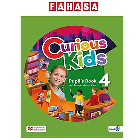 Sách ngoại văn: Curious Kids Level 4 Pupil's Book With Digital Pupil's Book And Navio App