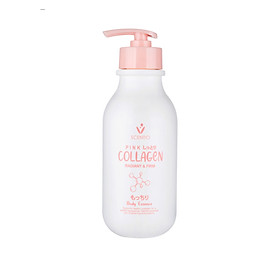 Dưỡng thể dưỡng trắng và sáng mịn da Scentio Pink Collagen Body Essence 350ml