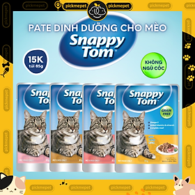 Pate Snappy Tom Cho Mèo Mọi Lứa Tuổi (85g)