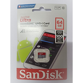 Mua Thẻ nhớ MicroSDXC SanDisk Ultra A1 100MB/s 64GB/ 128GB/ 400GB - Hàng Nhập Khẩu