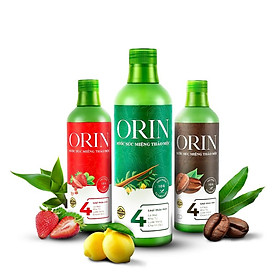 Combo 2 chai Nước Súc Miệng Thảo Mộc Orin (250ml) ngừa sâu răng, kháng khuẩn, tan mảng bám