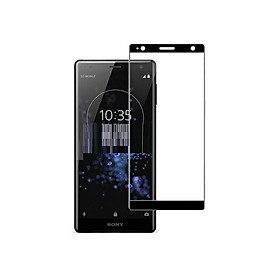 Tấm dán kính cường lực full màn hình 3D dành cho Sony Xperia XZ2 phủ màu