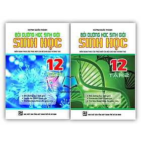 Hình ảnh Sách Combo Bồi Dưỡng Học Sinh Giỏi Sinh Học Lớp 12 (Tập 1+Tập 2) (KV)