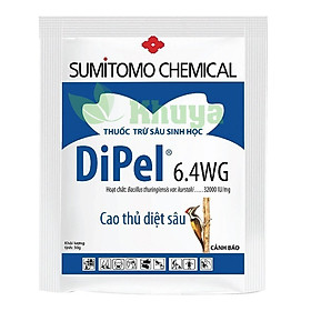 Thuốc trừ sâu sinh học DiPel 6.4WG 50gr Cao thủ diệt sâu