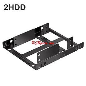 Mua Giá đỡ HDD khay HDD SSD loại 2 ổ cùng lúc bằng sắt dày cứng cáp sơn tĩnh điện an toàn số lượng lớn giá rẻ