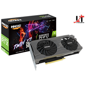 Card màn hình INNO3D GEFORCE RTX 3050 TWIN X2 OC 8GB GDDR6 128Bit - Hàng chính hãng