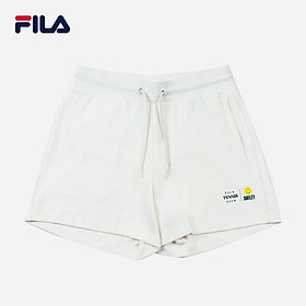 Quần ngắn thể thao nữ Fila Tennis Club X Smiley - FW2HPF4S11F-WHT