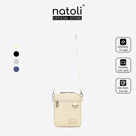Túi đeo chéo nữ thương hiệu Natoli mini cute, đựng điện thoại, nhiều ngăn, cao cấp BST Mini Daily Crossbag T3