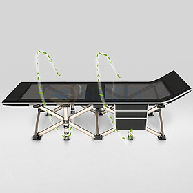 Mua Giường xếp du lịch  vải bạt 3D chống thấm  chống bám bụi  xếp gọn kèm túi du lịch - NIKITA