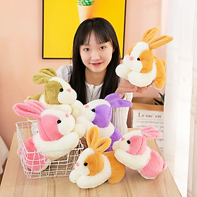 Gấu bông con thỏ rabbit dễ thương siêu mềm, thỏ con siêu cute đáng yêu (22cm--->30cm) hàng xịn cao cấp an toàn cho trẻ nhỏ