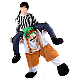 Funny Stuffed Carry Back Ride on Mascot Pants Costumes Cosplay Party Festival Performance Wear Clothes