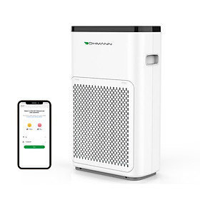 Máy lọc không khí, khử mùi, kết nối Wifi BOHMANN B501 - Hàng chính hãng