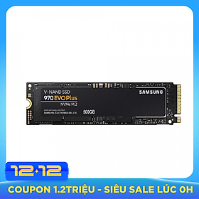 Ổ Cứng SSD Samsung 970 Evo Plus NVMe M.2 2280 (500GB) - Hàng Nhập Khẩu