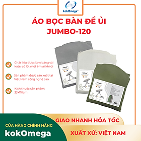 Mua Áo Bọc Bàn Để Ủi Có Mút Kokomega ABU-110 - 33 x 110 Cm (Họa Tiết Ngẫu Nhiên)