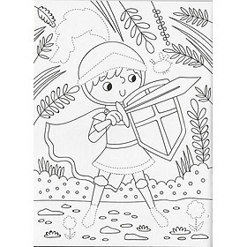 Dress Me Up Colouring & Activity Book - Knights & Dragons