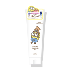 SỮA RỬA MẶT & TẨY TRANG TẠO BỌT DƯỠNG TRẮNG DA SOFTYMO TUÝP (Bản giới hạn_Minion)