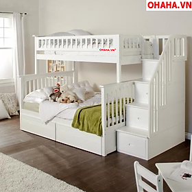 Giường Tầng Cao Cấp USA OHAHA -GT (Dưới 1m4, Trên 1m2)