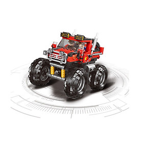 Bộ Xếp Hình Siêu Xe Oto Địa Hình Offroad - XINGBAO 03025