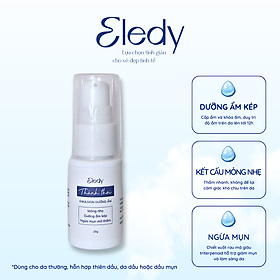 Emulsion dưỡng ẩm Thảnh Thơi ELEDY 20g - dưỡng ẩm, sáng da, ngăn ngừa mụn, kết cấu mỏng nhẹ dành cho da dầu