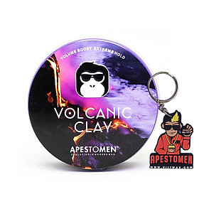 Sáp vuốt tóc Volcanic Clay Version 4 - Tặng kèm móc khoá chính hãng