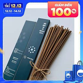 Mua Hộp nhang Trầm Hương cao cấp Dương Minh nhang sạch 100% từ trầm tự nhiên nhang cây thơm từ trầm không hương liệu hóa chất hương trầm an toàn nhang cây 30cm