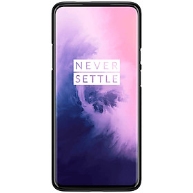 Ốp lưng nhựa cứng PC sần không bám vân tay, tặng kèm kệ đỡ điện thoại cho Oneplus 7 Pro- Hàng chính hãng.