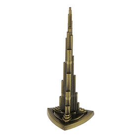 13cm Burj Khalifa Model Figurine Model Statue Home Shelf Deco