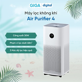 Máy lọc không khí Xiaomi Mi Air Purifier 4 - Quốc Tế - Hàng chính hãng