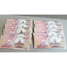 Tiền Việt Nam Vàng Mã Giấy Cao Cấp Đồ Thờ Cúng Thiên Lộc - Bó 10 Xấp