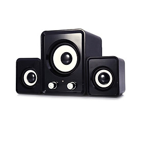 Mua Loa vi tính 2n điện thoại máy tính laptop bass bộ 3 loa đen