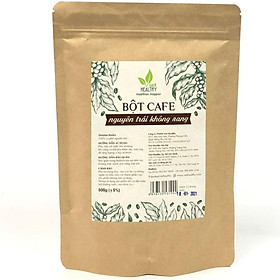  Bột cafe nguyên trái không rang Viet Healthy 500g dùng để thải độc đại tràng