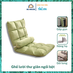 Mua Ghế Lười Tựa Lưng Thư Giãn Đọc Sách  Ghế Lười Tatami Gấp Gọn Ngồi Bệt Tuỳ Chỉnh Độ Ngả
