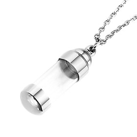 Fashion Cremation Pendant Necklace Perfume Container Jewelry for Girls Boys