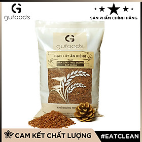 Gạo lứt ăn kiêng GUfoods (1kg) - Hỗ trợ Giảm cân - Thực dưỡng - Eat clean (có 2 lựa chọn: Lứt đỏ + Lứt tím than)