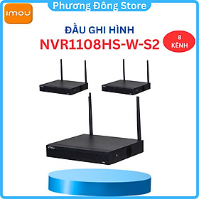 Mua Đầu Ghi Hình Camera IP Wifi 4 Kênh IMOU NVR1108HS-W-S2 / NVR1104HS-W-S2 - Hàng chính hãng