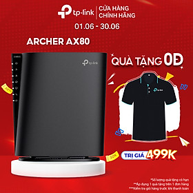Hình ảnh Bộ Phát Wifi TP-Link Archer AX80 8 Luồng Với Cổng 2.5G AX6000 - Hàng Chính Hãng 