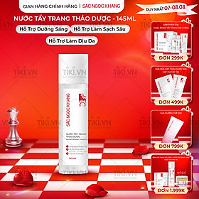 Nước Tẩy Trang Sắc Ngọc Khang 145 ml