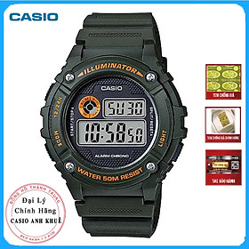 Hình ảnh ĐỒNG HỒ NAM CASIO W-216H-3BVDF Chính hãng