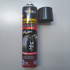 CHAI XỊT LÀM SẠCH BỀ MẶT VÀ LÀM BÓNG VỎ XE Ô TÔ 650ml (Foaming tyre revulvenator 650ml)