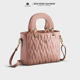 Túi xách tay nữ lady YUUMY Seasand YTX24 - Hồng đất