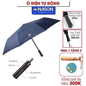 Mua Ô dù điện thông minh Electric Auto Umbrella Nason đóng mở tự động  chống gió cấp 6  che nắng che mưa chống Uv