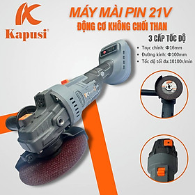 Mua Máy mài pin Kapusi 20V - Không CHỔI THAN - Dây Lõi Đồng Nguyên Chất - mài góc  cắt sắt  cắt gỗ  cắt gạch ...