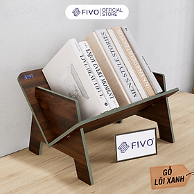 Mua Kệ Sách Gỗ Để Bàn Làm Việc FB29 FIVO  Lắp Ráp Dễ Dàng Không Cần Phụ Kiện  Thiết Kế Hình Chữ V Tiết Kiệm Không Gian